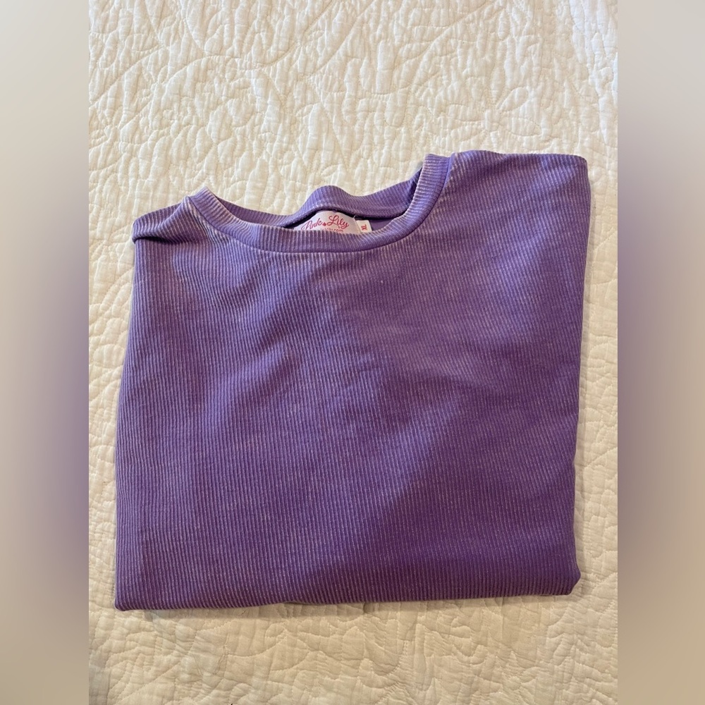 pink lily top.